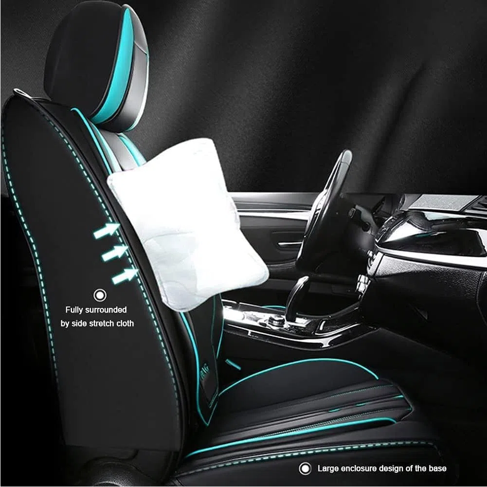 EviKoo Protector de Asiento de Coche,Compatible para Hyundai Elantra,Fundas de Asiento,A-Green