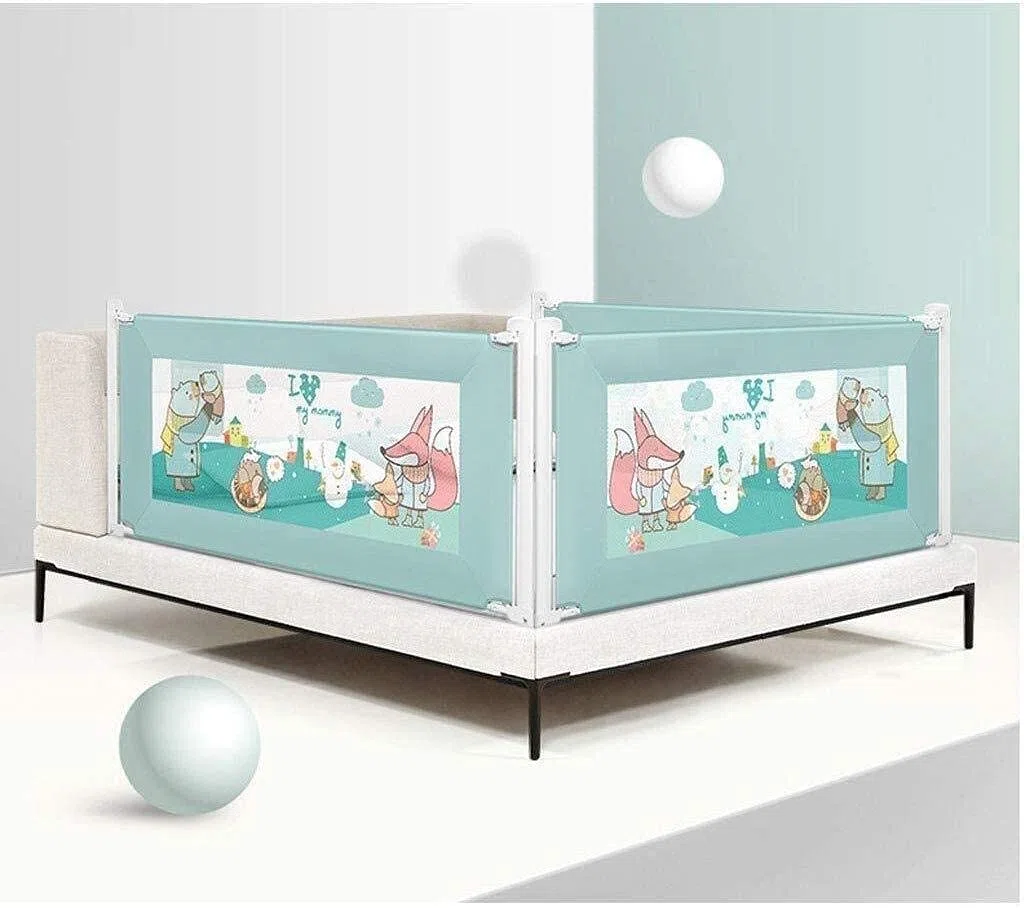 Baby Playpen Baby Bed Rail Queen Size, Bed Guard Dispositivo de Seguridad de elevación Vertical para Juguete de Cuna de bebé (Tamaño: 200 cm (78 Pulgadas))