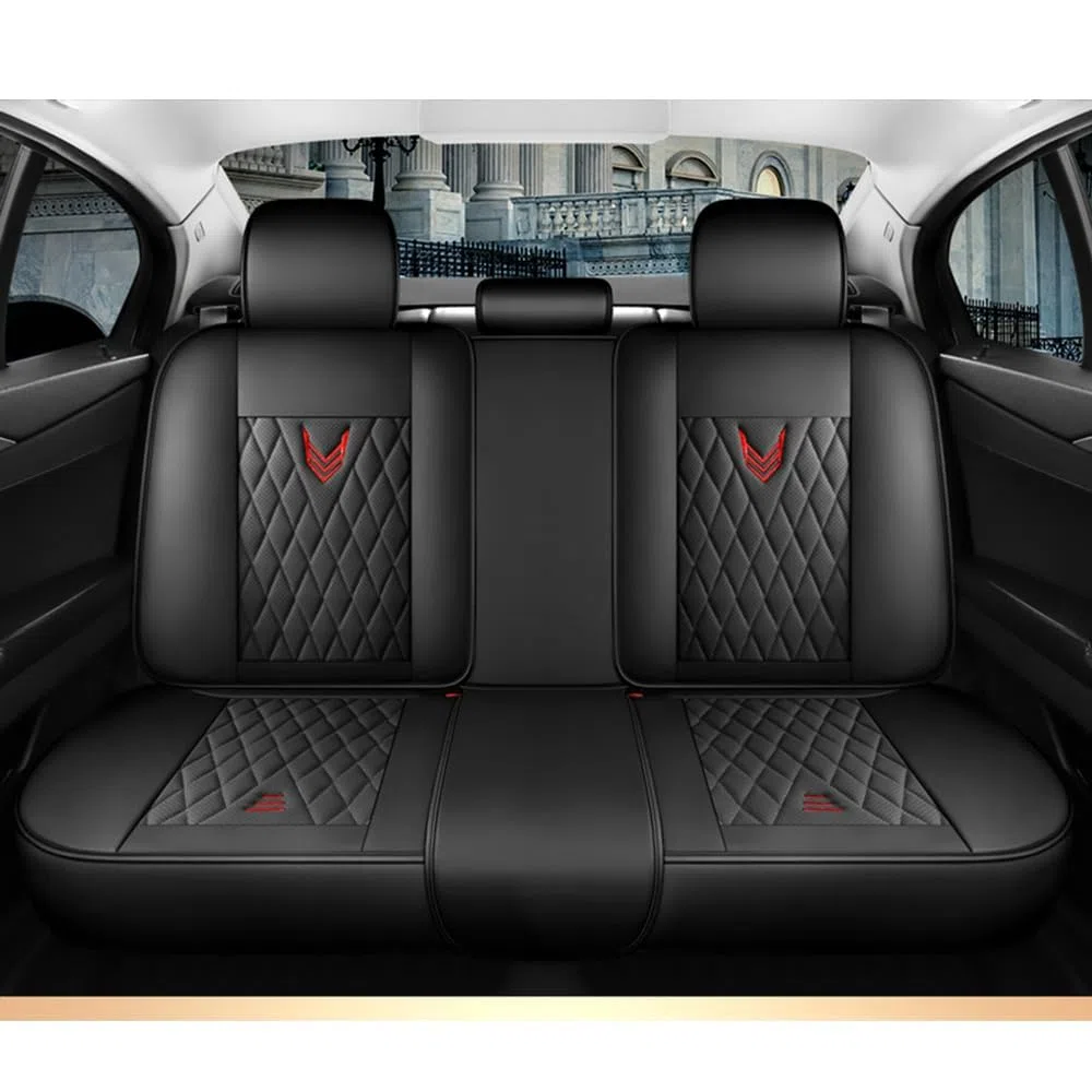 NURCIX Funda Universal para Asiento de Coche,Compatible para VW Passat,Interiores de Coche,A-Black