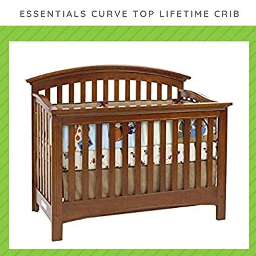 CC KITS Barandilla de seguridad para cama infantil para cuna de bebé (castaño clásico)
