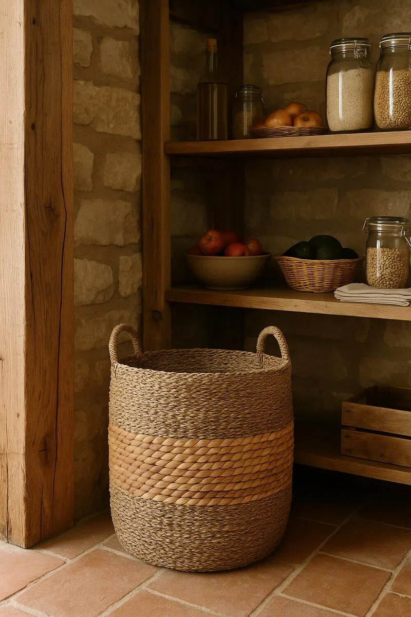 Cesta Set 3 Jacinto de Agua 40x40x44 Natural 40x40x44 cm