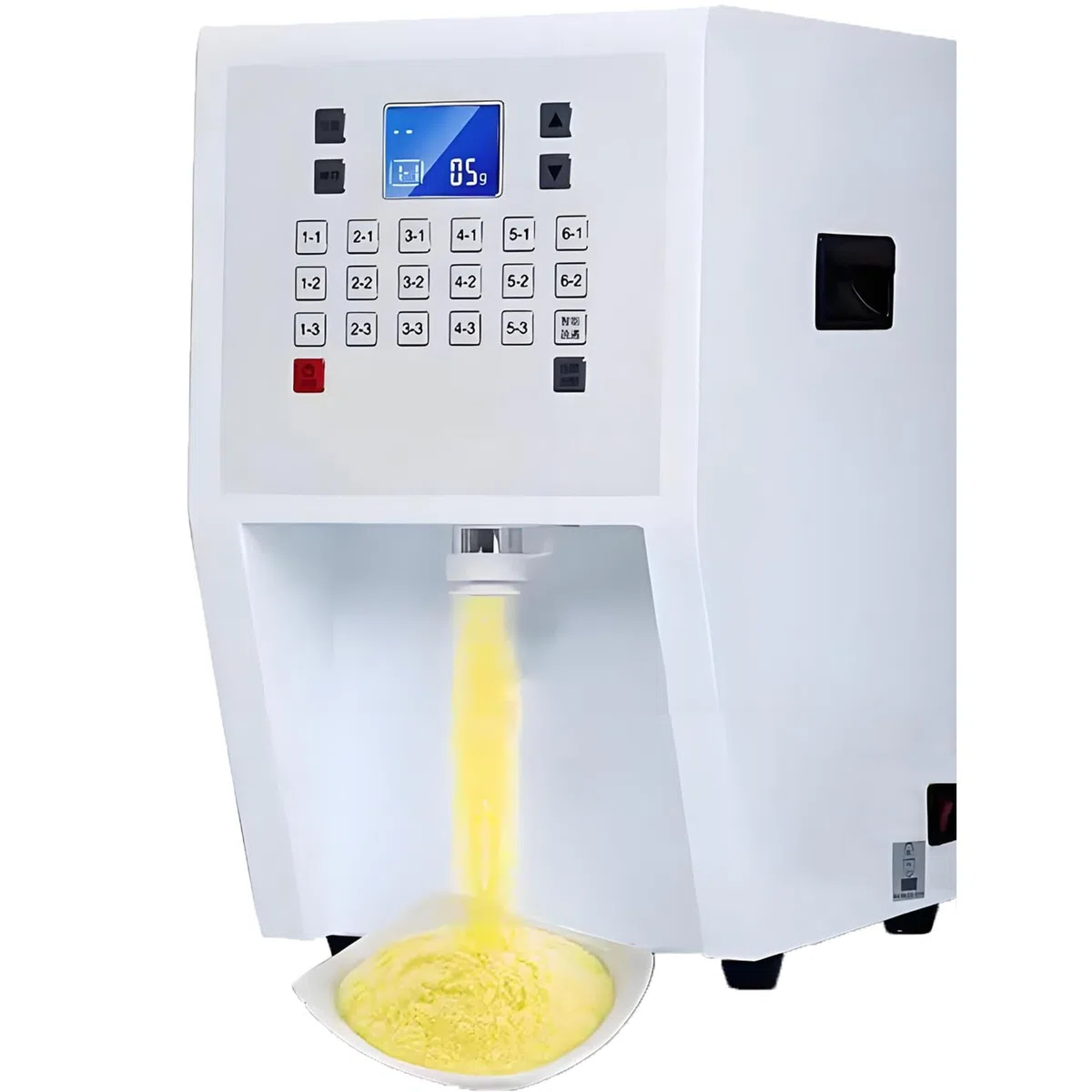 Dispensador Llenado Polvos Frutas Sugar Cocoa