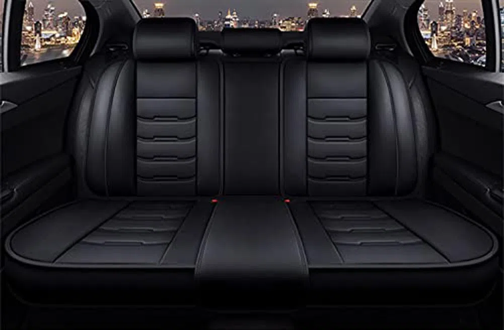 Cubiertas de Asiento para el automóvil Protector,Compatible para Infiniti QX50 1.Generation (J50) 2016-2017, Tapa del Asiento,A-Black