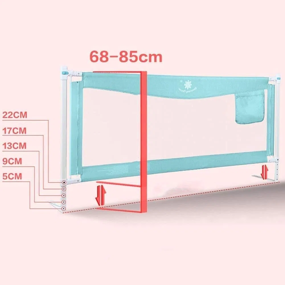 Corralito de Seguridad para bebé, barandilla de Seguridad para Cama, riel de Seguridad, Cama para Cuna, elevación Vertical, Protector Extra Largo para niños pequeños, Juguete