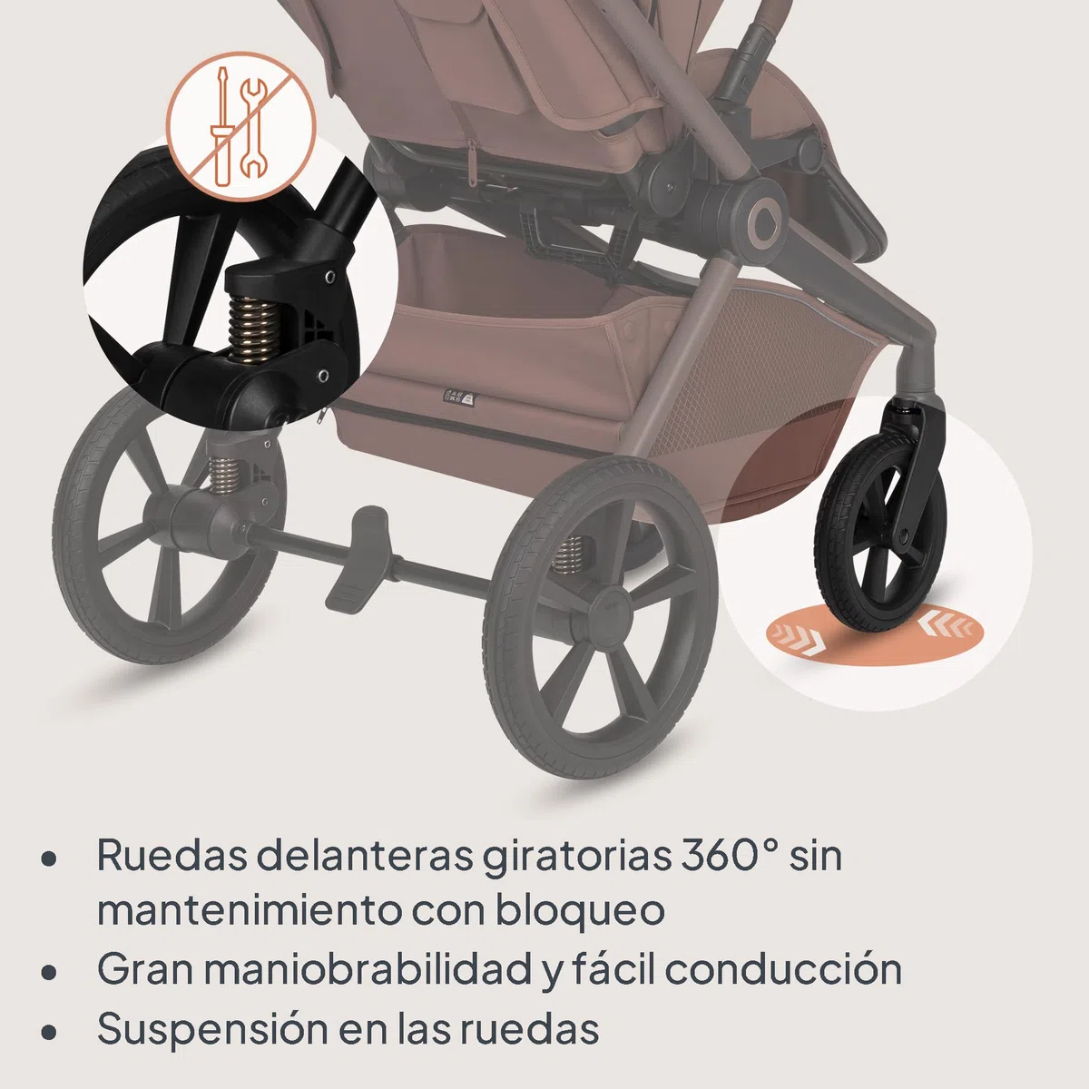 Lionelo Freya Carrito Bebé 2en1 (0-4 Años, 0-22 Kg), Capazo Plegable y Silla de Paseo, Plegable, Suspensión y Ruedas PU, Capota UPF50+, Hebilla Magnética, Ventilación, Accesorios, Adaptadore
