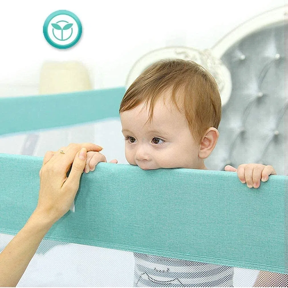 Baby Playpen Toddlers Bed Rail Guard Seguridad para niños Rieles Laterales Levantamiento Vertical Guardería Barandilla Anticolisión Anticaída Juguete (Tamaño: 180 cm (70.8in))