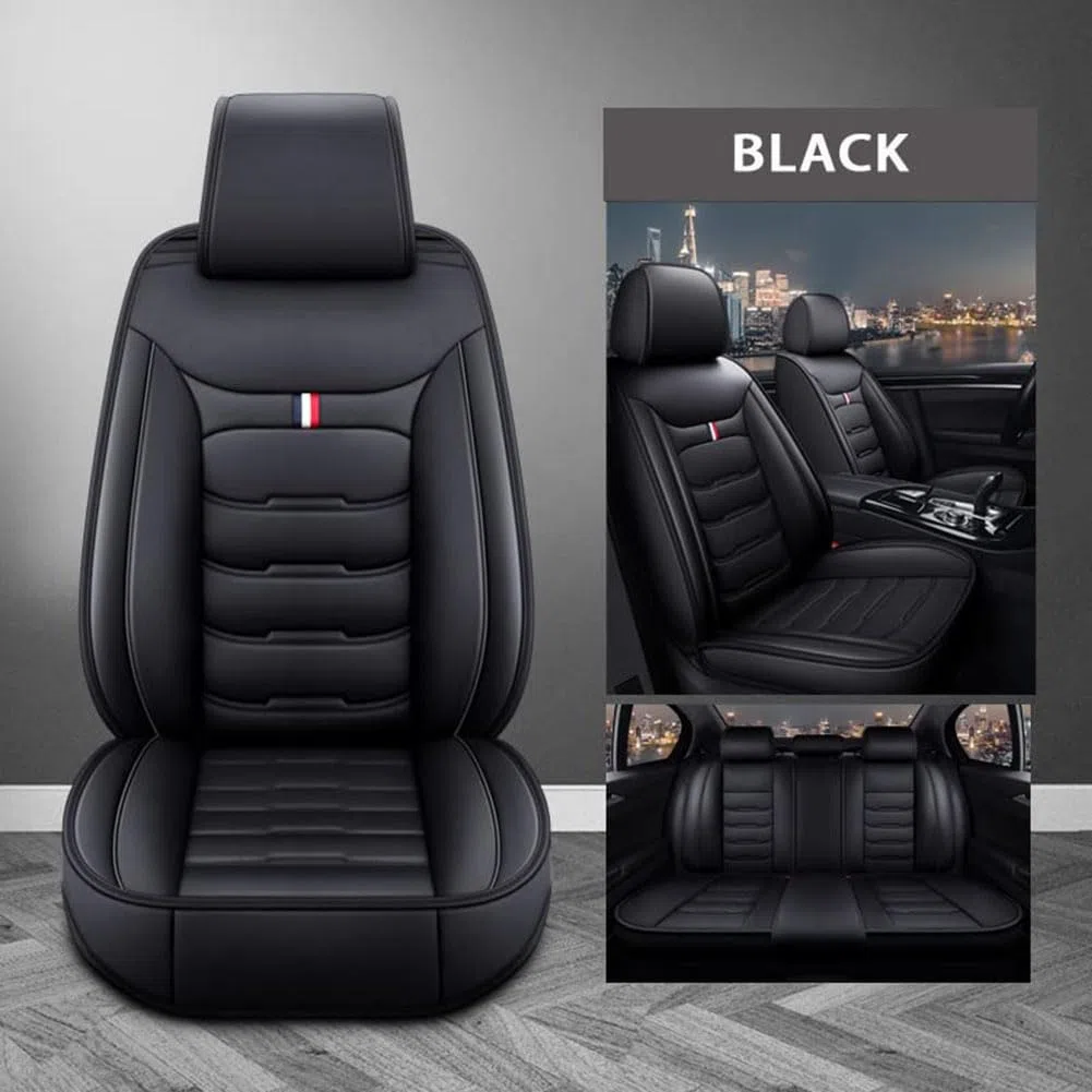 Cubiertas de Asiento para el automóvil Protector,Compatible para Infiniti QX50 1.Generation (J50) 2016-2017, Tapa del Asiento,A-Black