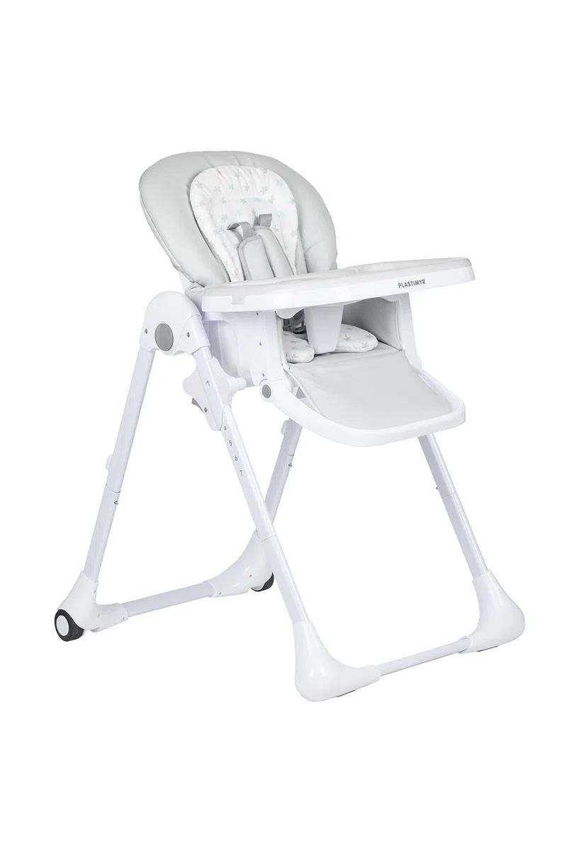 Plastimyr - Trona para Bebe - Trona de Bebe para Comer - Asiento Reclinable 3 Posiciones - Plegable